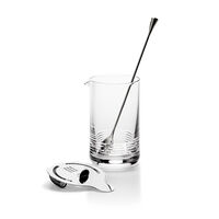 Bentley Mixing Glass Set Includes Mixing Glass Stir Spoon Strainer, small